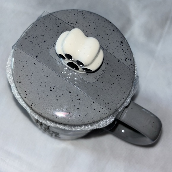 Ceramic Coffee Mug “MY KIDS HAVE PAWS” Mug With Lid - Picture 2 of 2